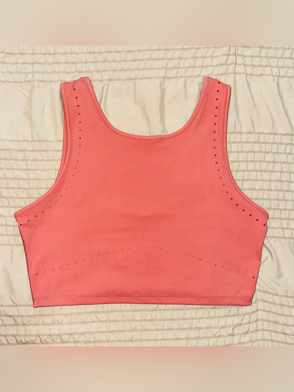 ECHT Coral Performance Crop Tank